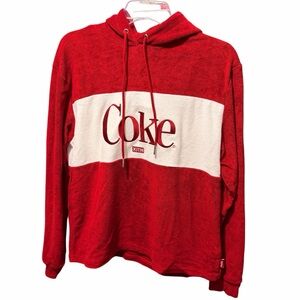Kith x Coca Cola “Coke” Hoodie Men’s Sz XS Red/White